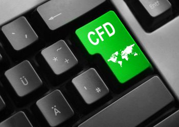 grey keyboard with green enter key cfd international trading